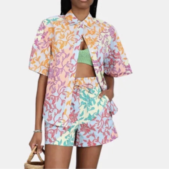 10 Crosby Derek Lam Tops - Derek Lam 10 Crosby Keaton Oversized Button Down Shirt